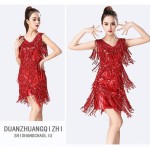 Flapper Dress Supplier - OEM 1920s Sequins Maxi Gatsby