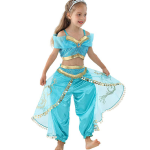 Aladdin Costume Set Factory - OEM Jasmine Dress for Role Play