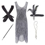 Vintage Dress Supplier - OEM 1920s Sequin Mermaid Gown