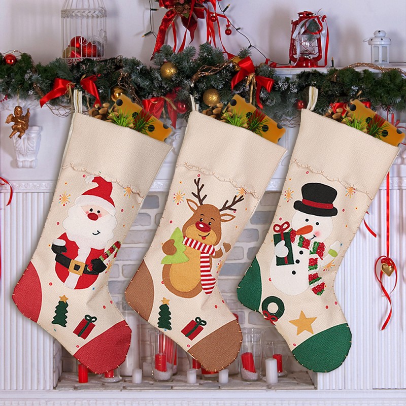 Christmas Stocking Supplier - OEM Window Display Gift Bag