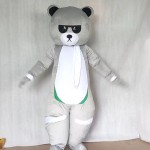 Bear Mascot Costume Factory - OEM Inflatable Dance Costume