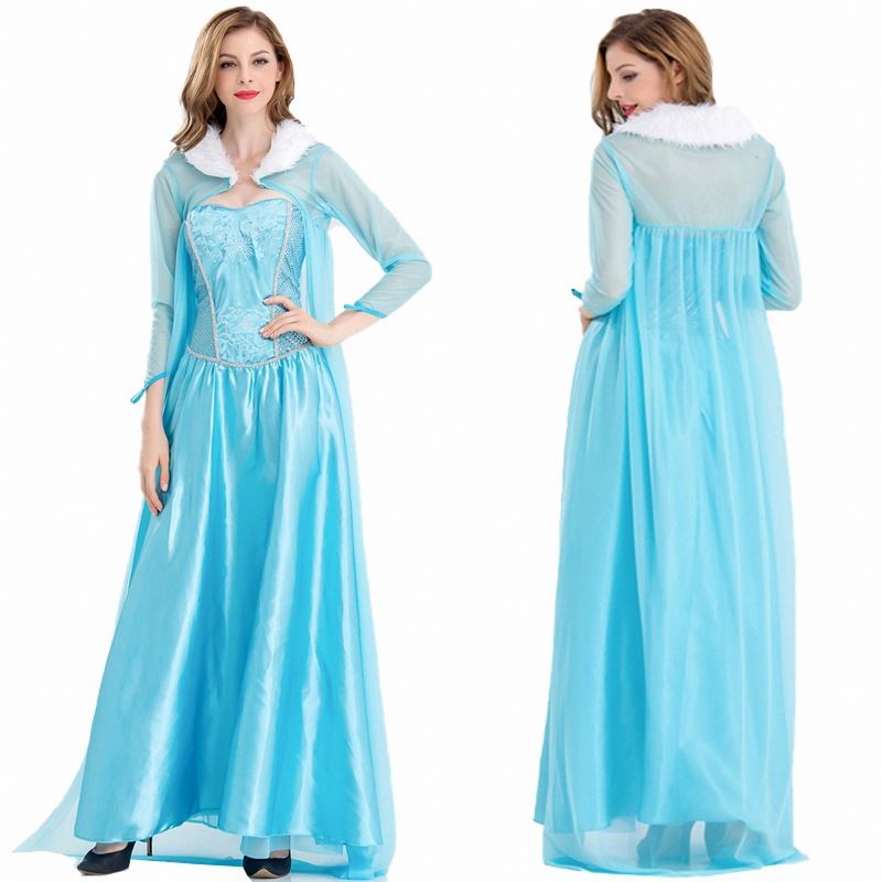 Elsa Dress Factory - OEM Girls Sequined Halloween Costume
