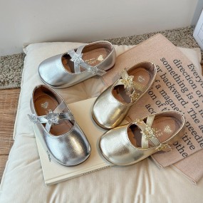 Leather Shoes Supplier - OEM Baby Soft Sole Princess Shoes