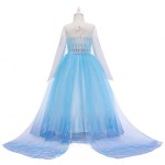 Elsa Dress with Train Factory - OEM Beading Long Sleeve Costume