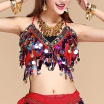 Belly Dance Scarf Supplier - OEM Sequined Tassels Hip Belt