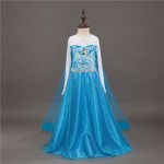 Anna Elsa Costume Supplier - OEM Summer Cotton Princess Dress