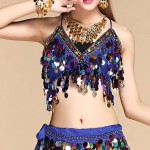 Belly Dance Scarf Supplier - OEM Sequined Tassels Hip Belt