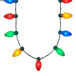 LED Christmas Necklace Factory - OEM Light Up Holiday Accessories
