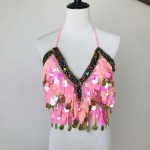 Belly Dance Scarf Supplier - OEM Sequined Tassels Hip Belt