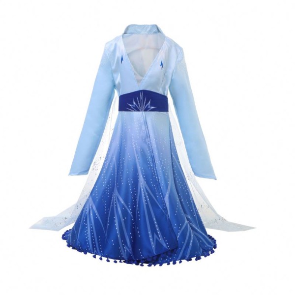 Snow Queen Dress Factory - OEM 3-10 Years with Accessories