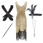 Vintage Dress Supplier - OEM 1920s Sequin Mermaid Gown