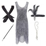 Vintage Dress Supplier - OEM 1920s Sequin Mermaid Gown