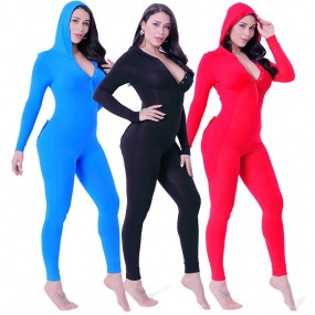 Women Jumpsuit Supplier - OEM Ribbed Sexy Bodycon Outfit