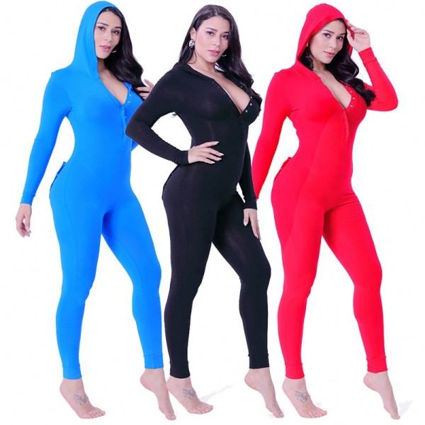Women Jumpsuit Supplier - OEM Ribbed Sexy Bodycon Outfit