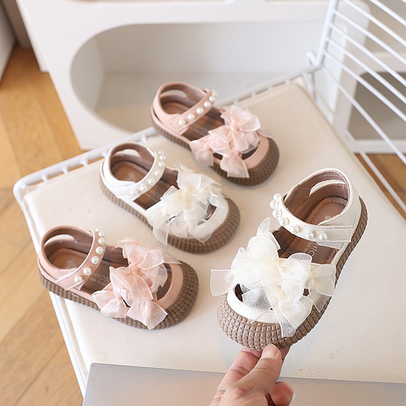 Children Shoes Supplier - OEM 2025 Autumn Princess Bow