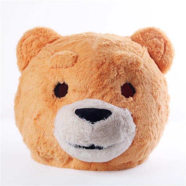 Bear Mascot Costume Factory - OEM Plush Animal Head Mask