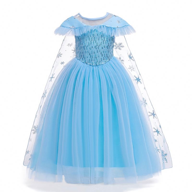 Frozen Princess Dress Factory - OEM Snow Queen Party Gown