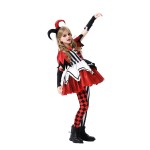Kids Clown Costume Supplier - OEM Dot Stripe Printed Dress