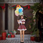 Santa Cosplay Skirt Supplier - OEM Christmas Party Dress
