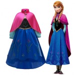 Women Elsa Costume Factory - OEM Adult Dress with Cloak