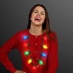 LED Christmas Necklace Factory - OEM Light Up Holiday Accessories