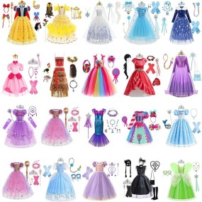 Princess Elsa Costume Supplier - OEM New Arrival Dress