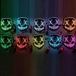 LED Scary Mask Supplier - OEM Purge Mask 10 Colors