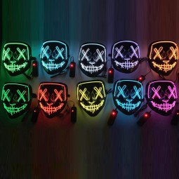 LED Scary Mask Supplier - OEM Purge Mask 10 Colors