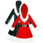 Santa Claus Costume Factory - OEM Women Long Sleeve Dress