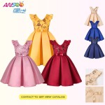 Sleeveless Princess Dress Supplier - OEM Bow Lace Birthday Dress