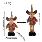 Christmas Telescopic Doll Supplier - OEM Window Display Decor