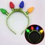 LED Christmas Headband Supplier - OEM Flashing Light Accessories