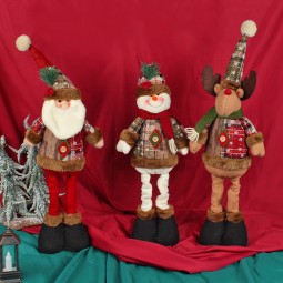 Christmas Telescopic Doll Supplier - OEM Window Display Decor