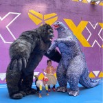 Inflatable King Kong Costume Supplier - OEM Halloween Mascot