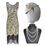 Gatsby Dress Factory - OEM Metal Chain Bodycon Club Dress