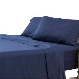 Bedding Set Factory - 4pcs Bamboo Fiber Sheet