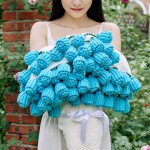 Rose Blanket Manufacturer - 3D Embroidery Tactile