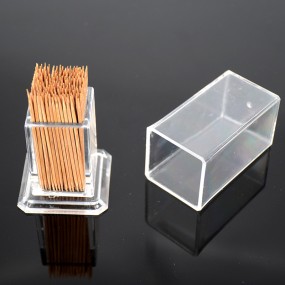 Toothpick Holder Factory - Acrylic Round Square