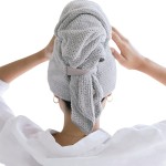 Hair Towel Wrap Supplier - Large Turban Quick Dry
