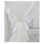 Sheer Curtain Supplier - Tab Top Ruffle