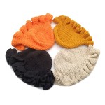 Knitted Hat Supplier - Colorful Pleated Wool