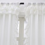 Sheer Curtain Supplier - Tab Top Ruffle