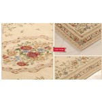 Jacquard Carpet Supplier - Floral Washable Rug