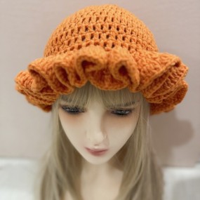 Knitted Hat Supplier - Colorful Pleated Wool
