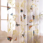 Sheer Curtain Manufacturer - Butterfly Burnout