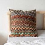 Bohemian Pillow Supplier - Ethnic Striped Knit