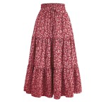 Bohemian Skirt Factory - Floral Print A Line