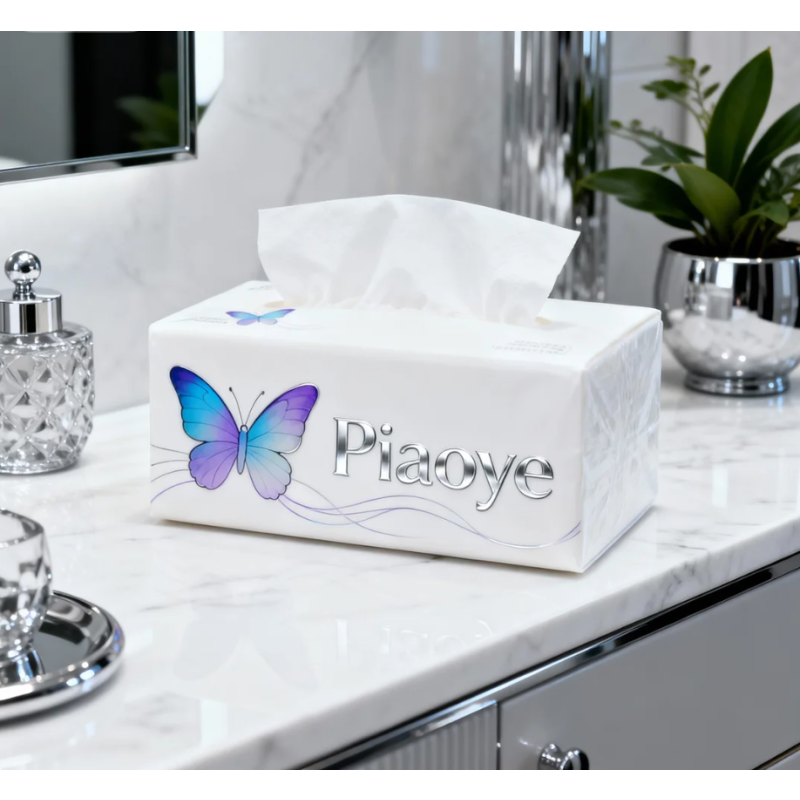 Facial Tissue Paper Factory - OEM Skin Friendly Disposable