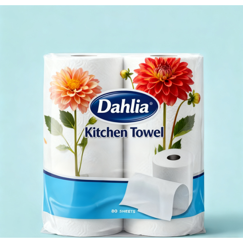 Kitchen Paper Towel Supplier - Wholesale 2 Ply White Virgin Pulp