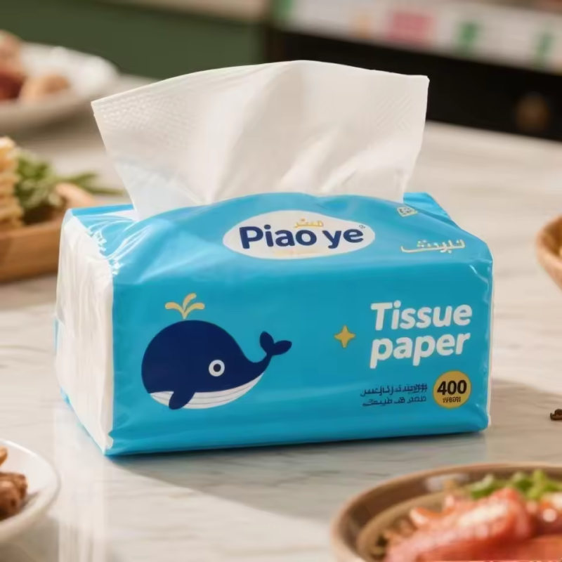 Facial Tissue Supplier - 600 Sheets Scented Middle East Market